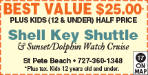 Special Coupon Offer for Shell Key Shuttle